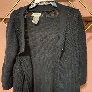 BLACK CARDIGAN